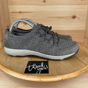 Dansko Holland Round Toe Suede Gray Shoes Size 8.5